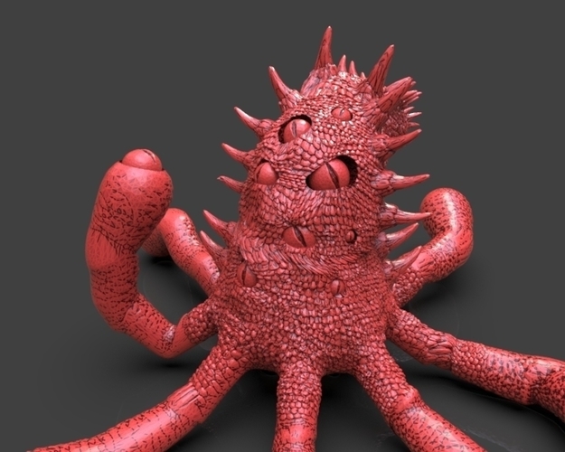 Octopus From Outer Space 3D Print 233398