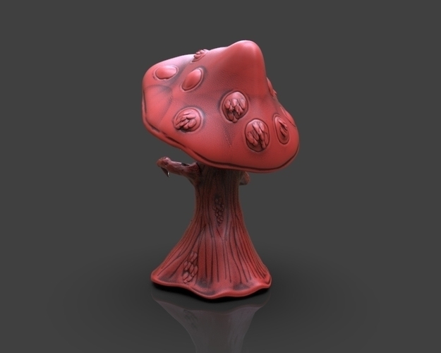 Evil Mushroom 3D Print 233412