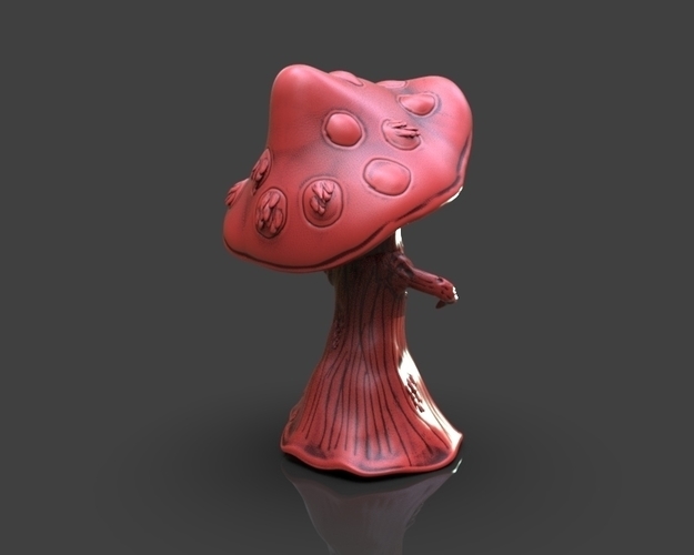 Evil Mushroom 3D Print 233413