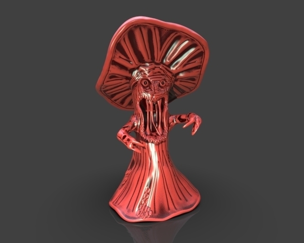 Evil Mushroom 3D Print 233415