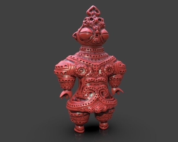 Dogu Sculpture 3D Print 233423