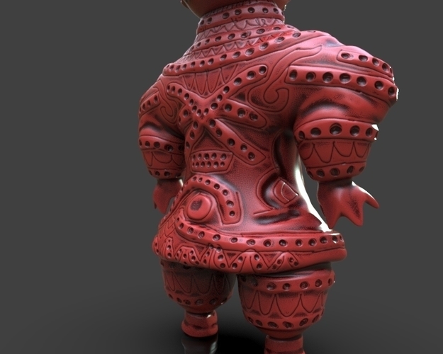 Dogu Sculpture 3D Print 233433