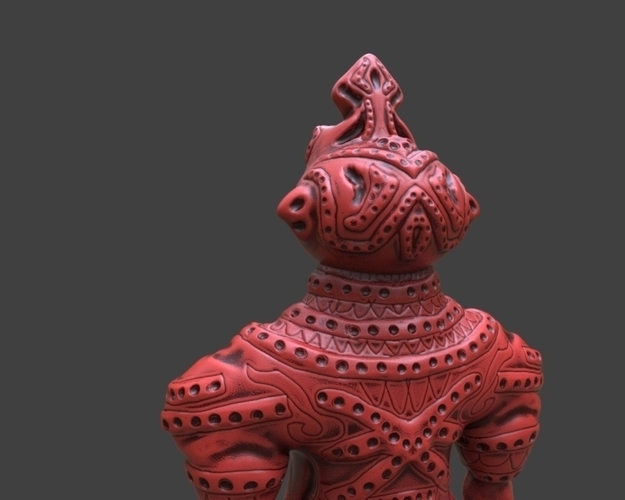 Dogu Sculpture 3D Print 233434