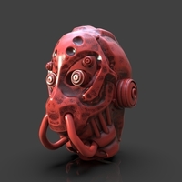 Sci-Fi Helmet - Thumbnail 2