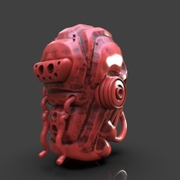 Sci-Fi Helmet - Thumbnail 6