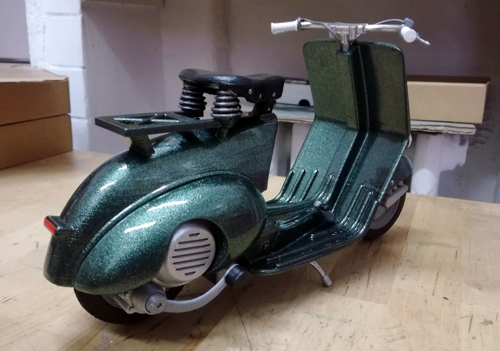 VESPA PIAGGIO 125 - 1951 FIRST MODEL 3D Print 233458