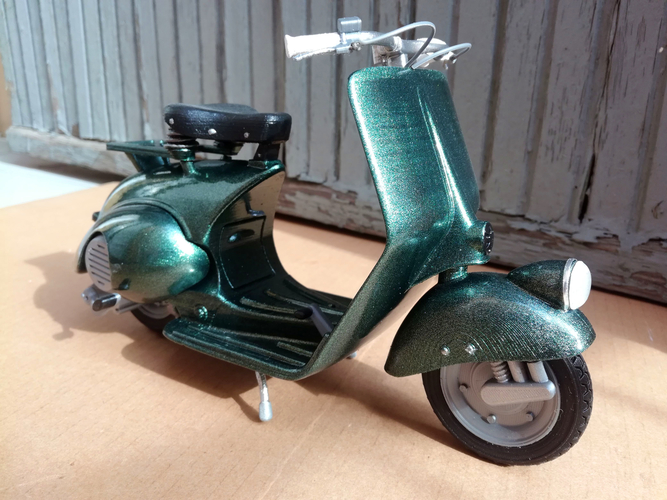 VESPA PIAGGIO 125 - 1951 FIRST MODEL 3D Print 233465