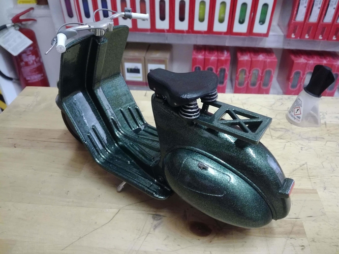 VESPA PIAGGIO 125 - 1951 FIRST MODEL 3D Print 233466