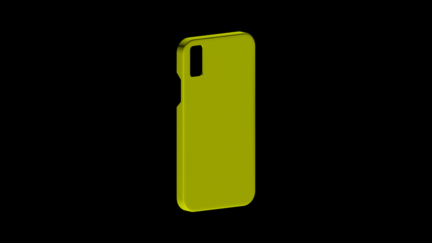 i-phone X solid case 3D Print 233492