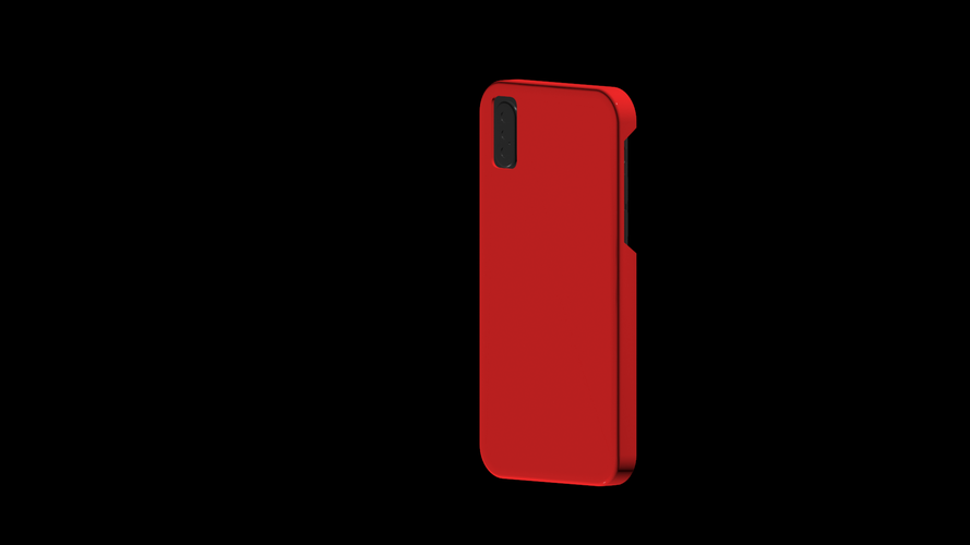 i-phone X solid case 3D Print 233494