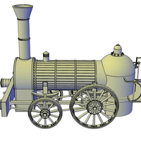 1836 Bury passenger locomotive light version - Thumbnail 6