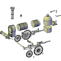 1836 Bury passenger locomotive light version - Thumbnail 7