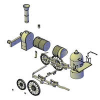 1836 Bury passenger locomotive light version - Thumbnail 8
