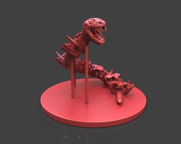 Snake from Outerspace 3D Print 233594