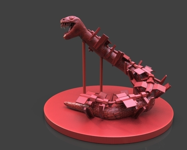 Snake from Outerspace 3D Print 233596
