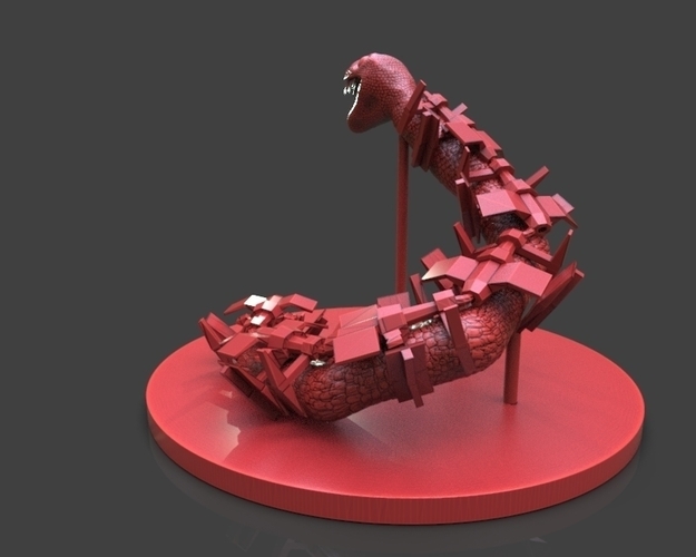 Snake from Outerspace 3D Print 233597