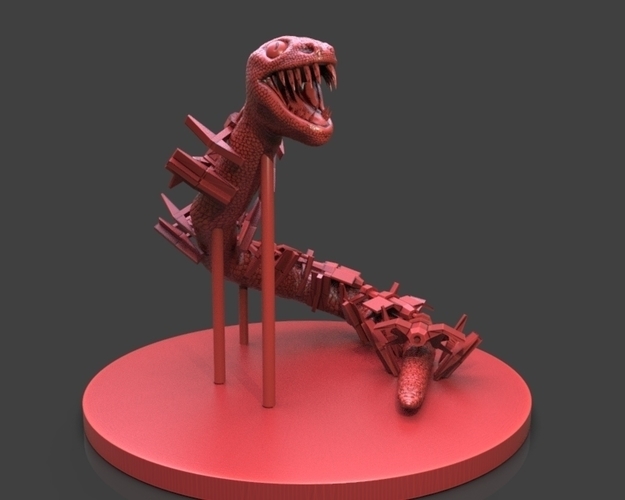 Snake from Outerspace 3D Print 233600