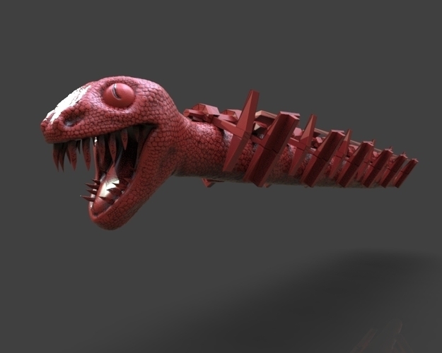 Snake from Outerspace 3D Print 233606