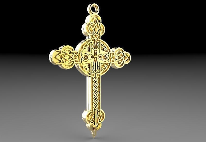 Celtic cross 3D Print 233638
