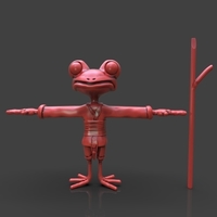 Stylized Frog Ninja - Thumbnail 9