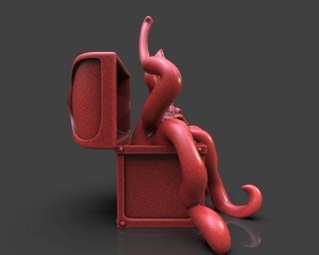 Mimic Chest Monster 3D Print 233702