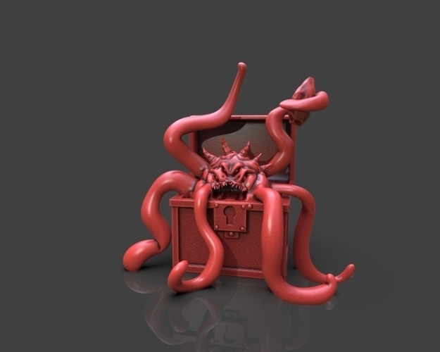 Mimic Chest Monster 3D Print 233705