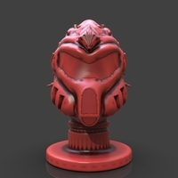 Sci-Fi Soldier Helmet - Thumbnail 1