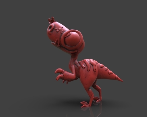 Happy T-Rex 3D Print 233827