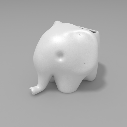 Elephant Utensils Drainer 3D Print 23383