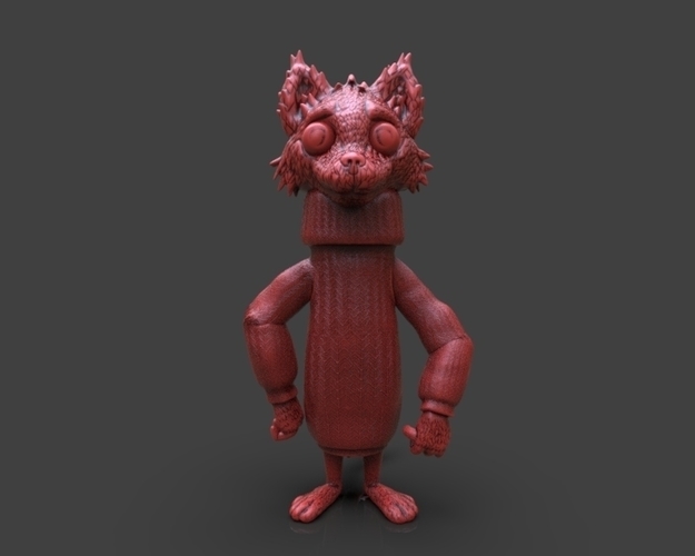 Max The Wolf 3D Print 233871