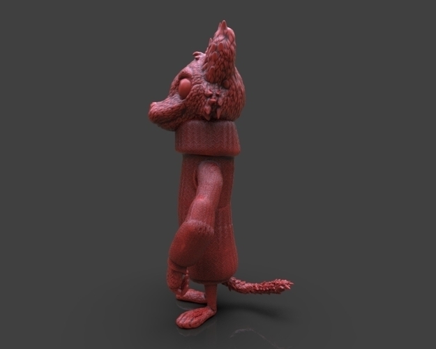 Max The Wolf 3D Print 233873