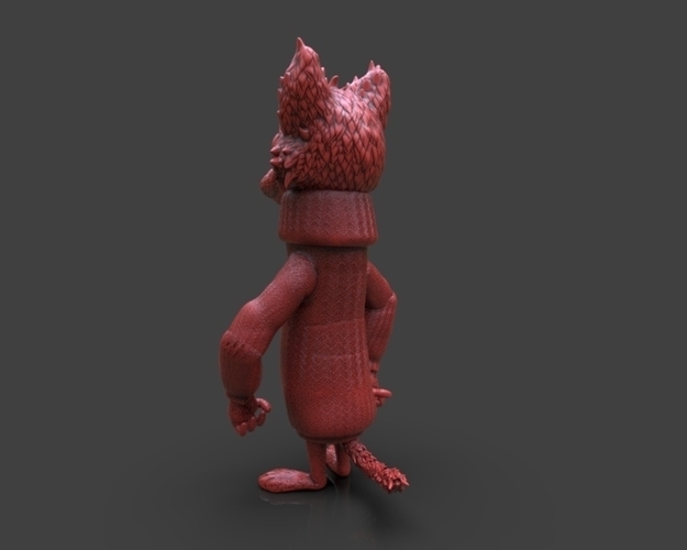 Max The Wolf 3D Print 233874