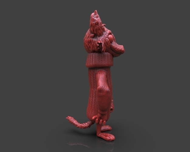 Max The Wolf 3D Print 233877