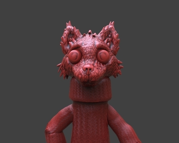 Max The Wolf 3D Print 233879