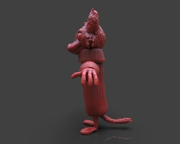Max The Wolf 3D Print 233881