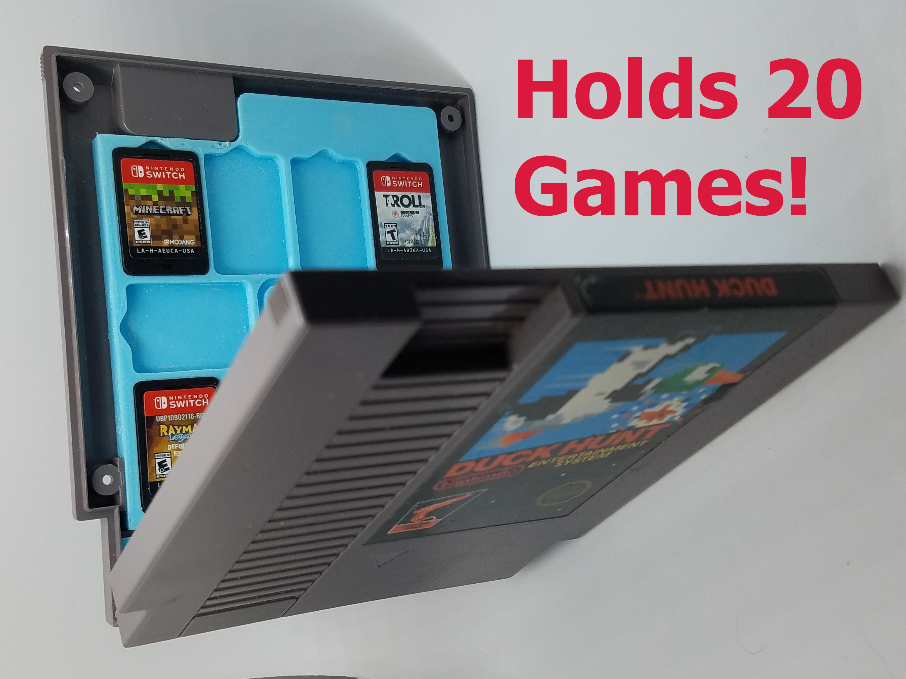 3D NES Inserts for Switch games by Patrick | Pinshape