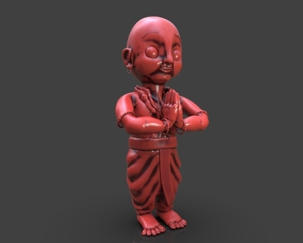 Little Buddha 3D Print 233933