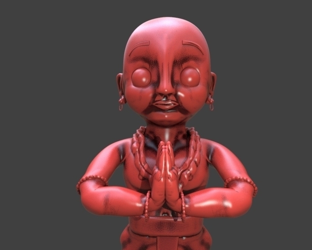 Little Buddha 3D Print 233934