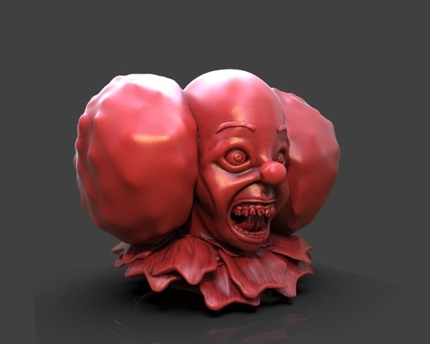 It Pennywise Bust 3D Print 233954