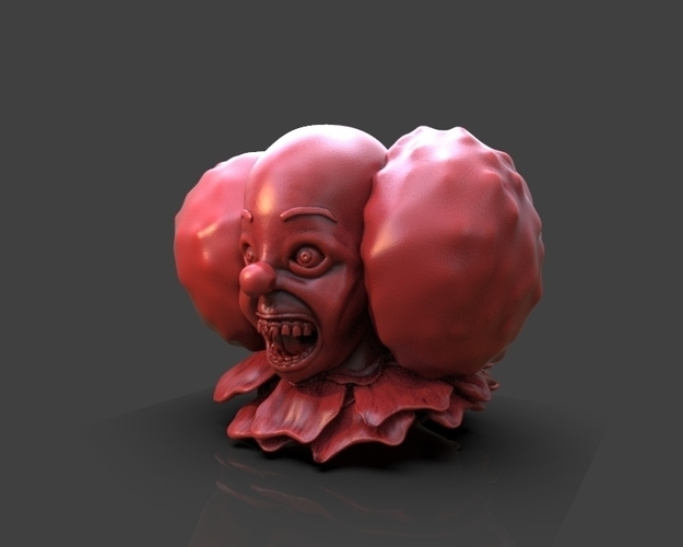 It Pennywise Bust 3D Print 233956