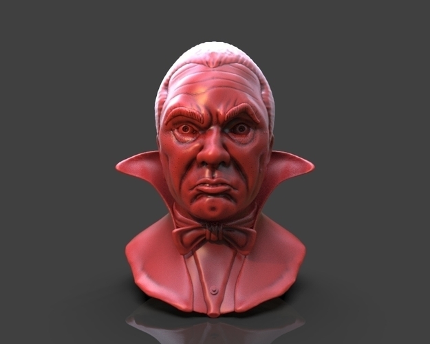 Dracula Bust 3D Print 234006