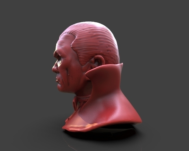 Dracula Bust 3D Print 234008