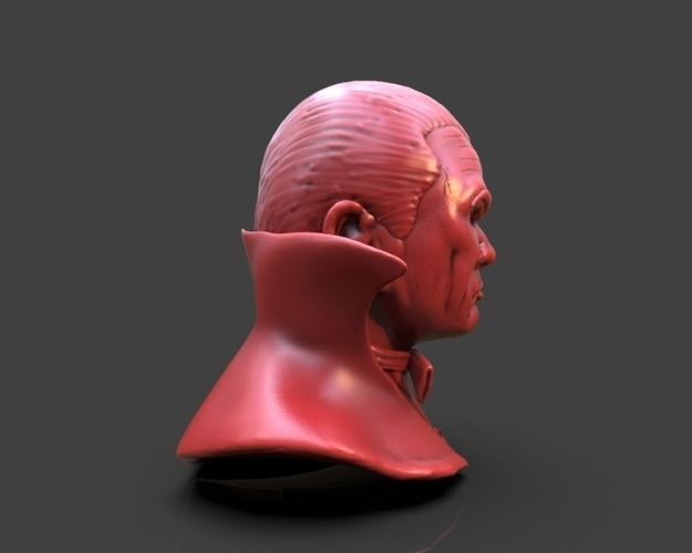 Dracula Bust 3D Print 234011
