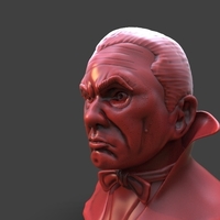 Dracula Bust - Thumbnail 9