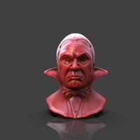 Dracula Bust - Thumbnail 11