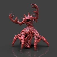 Small Crab Monster Figurine 3D Printing 234017