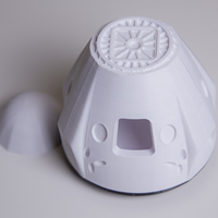SpaceX Dragon 2 Crew Capsule     (updated; more STLs) - Thumbnail 6