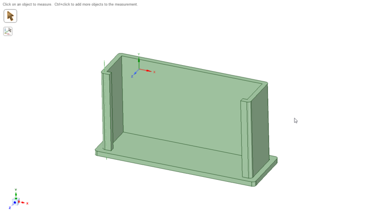 A simple business card holder.