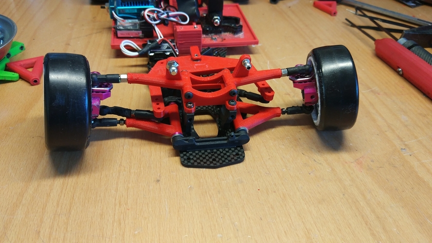 SAKURA D4 STEERING RWD ver.2-direccion sakura d4 rwd version 2 3D Print 234244