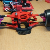 SAKURA D4 STEERING RWD ver.2-direccion sakura d4 rwd version 2 - Thumbnail 1